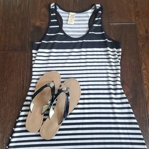 Racerback Tank Maxi Dress Size Medium